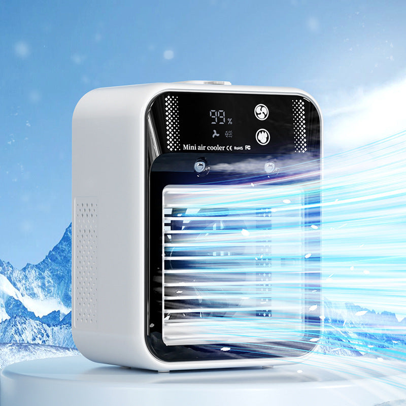 Portable Air Conditioner Fan – Water-Based AC for Rooms, Offices & Cars