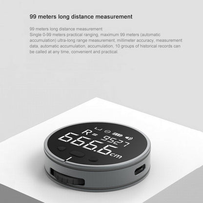 Smart Digital Measuring Tape – High Precision LCD Distance Ruler Tool