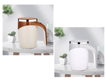 Magnetic Self-Stirring Cup – Rechargeable Electric Mixer for Coffee, Milk & More
