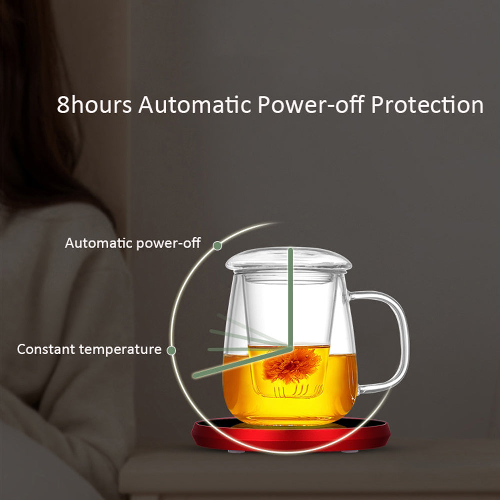 USB Cup Warmer – Adjustable Touch Heater for Coffee, Tea & Milk
