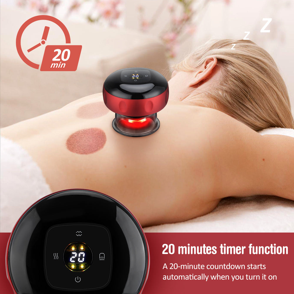 Electric Vacuum Cupping Massager – Anti-Cellulite Therapy & Fat Burning