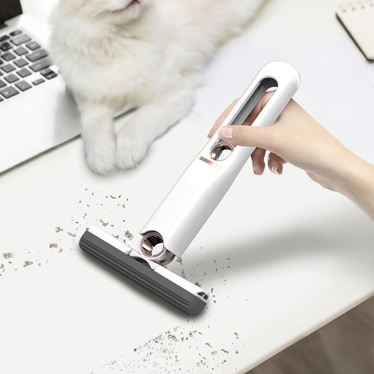 Mini Squeeze Mop – Portable Sponge Cleaner for Floors, Glass & Desktops