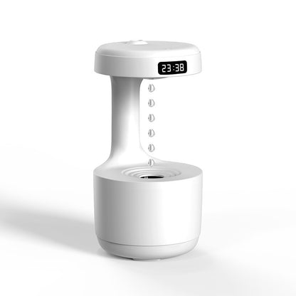Anti-Gravity Humidifier – Silent Cool Mist with Levitating Water Drop Effect