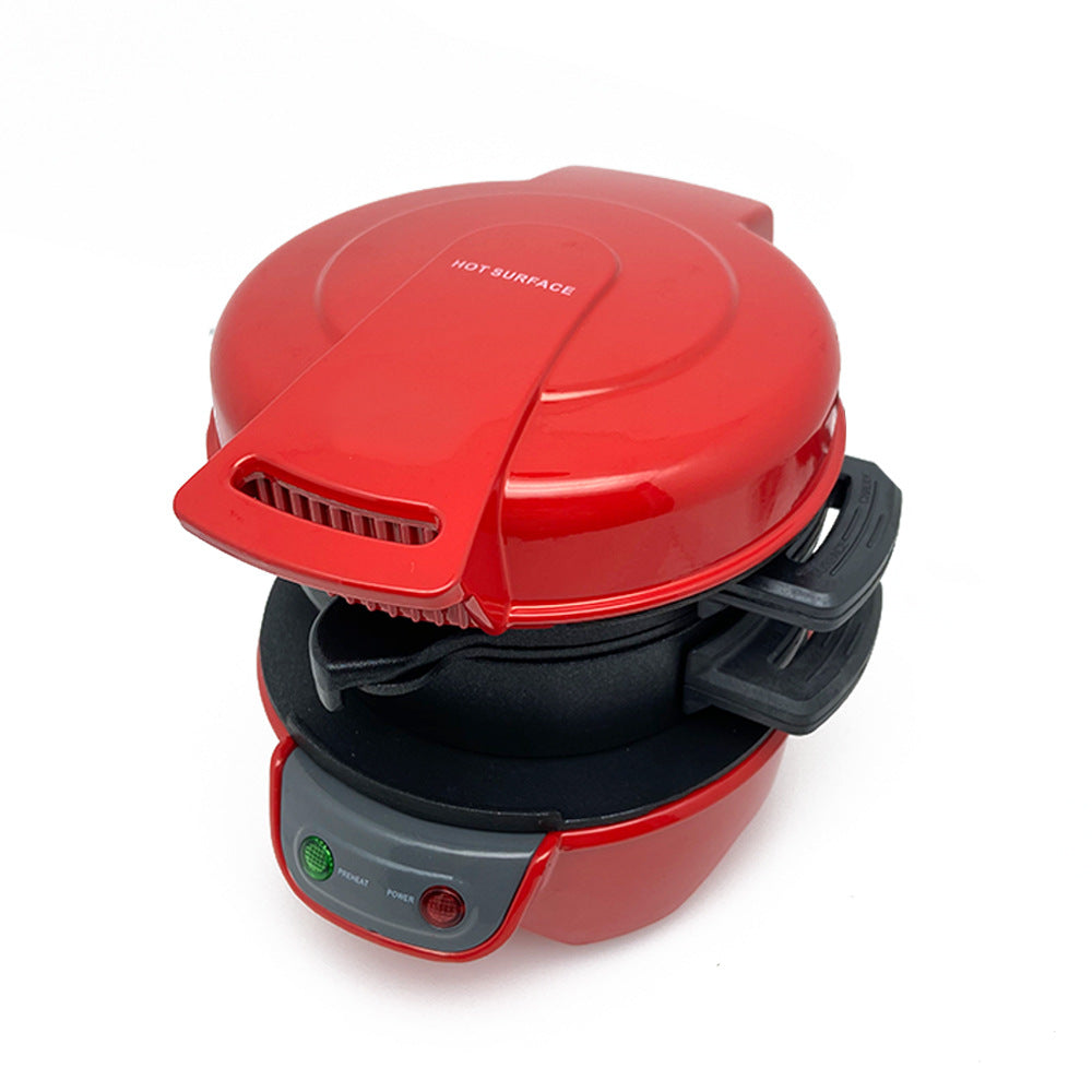 3-in-1 Breakfast Sandwich Maker – Burger, Egg & Waffle Machine