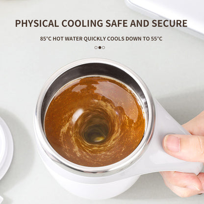 Magnetic Self-Stirring Cup – Rechargeable Electric Mixer for Coffee, Milk & More