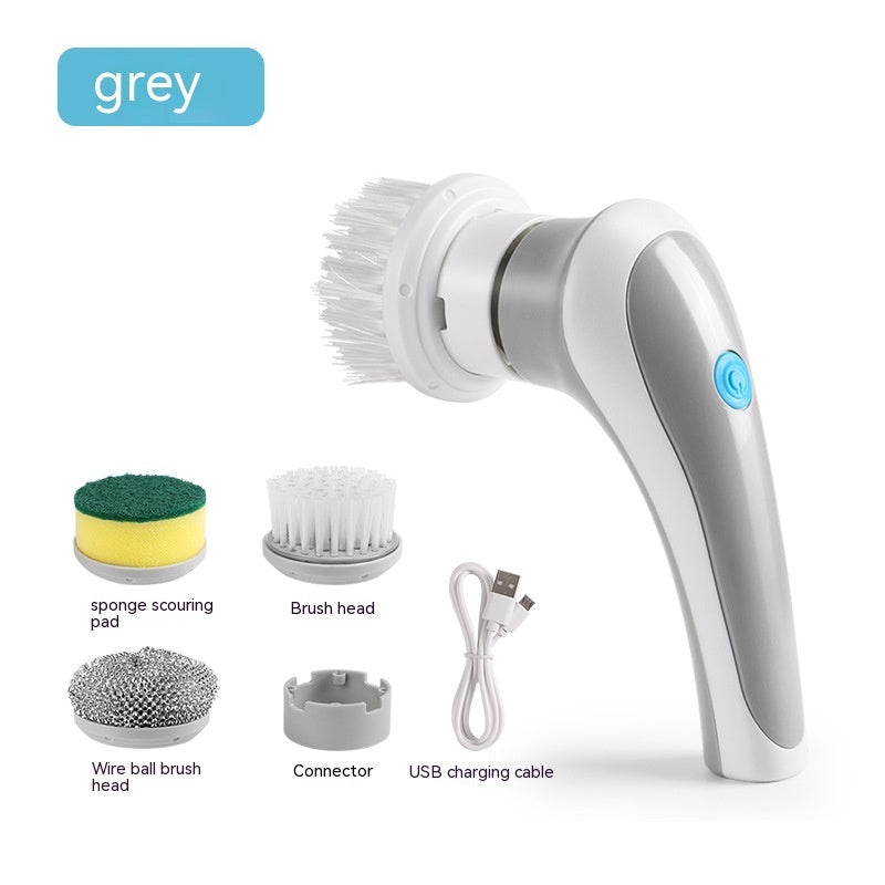 4-in-1 Cordless Power Scrubber – Deep Clean Without the Effort