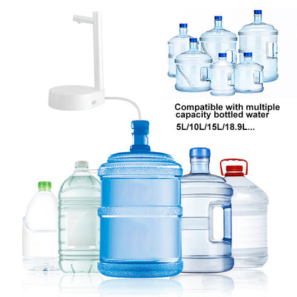 Electric Water Dispenser – Rechargeable Desktop Pump for Gallon Bottles