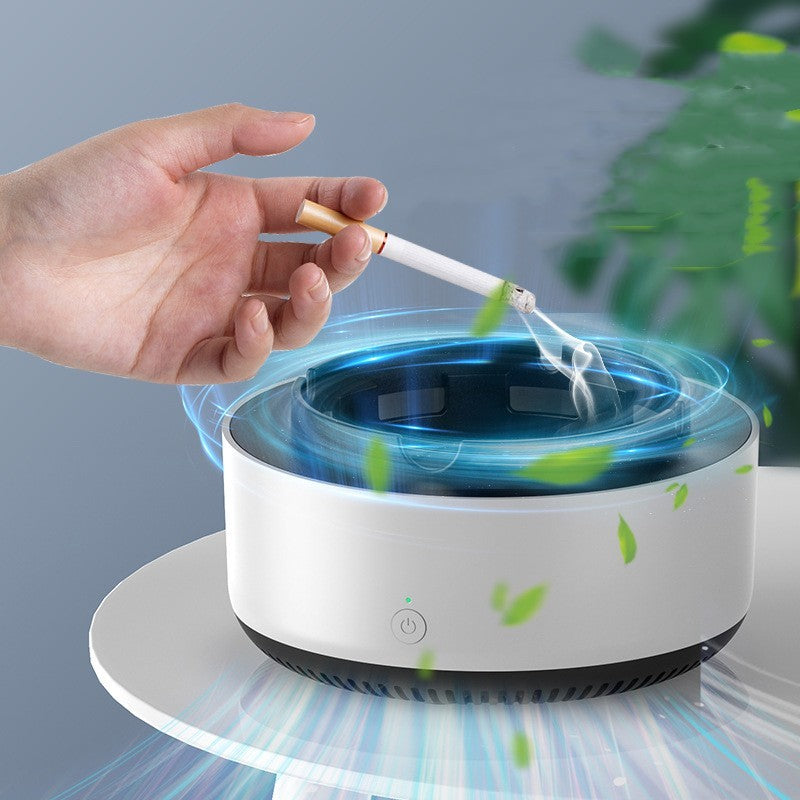 Smart Air Purifier Ashtray – Smoke Without the Smell