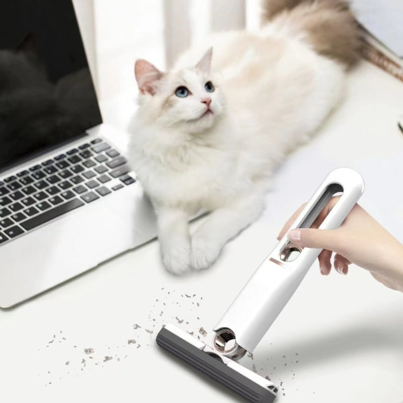 Mini Squeeze Mop – Portable Sponge Cleaner for Floors, Glass & Desktops
