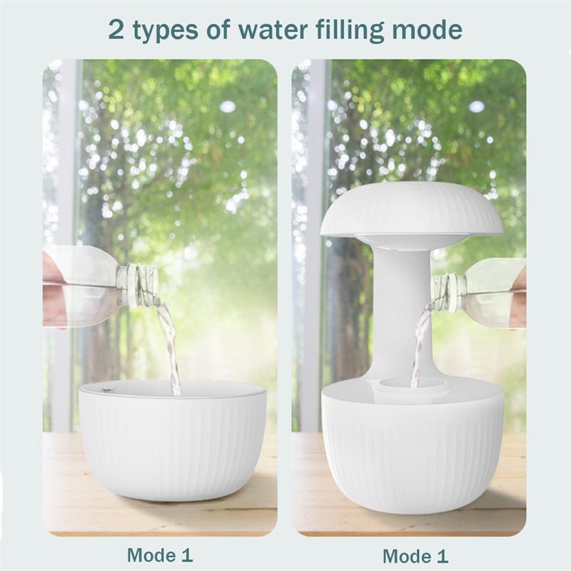 Anti - Gravity Humidifier – Silent Cool Mist with Levitating Water Drop Effect - Slushin_Dept