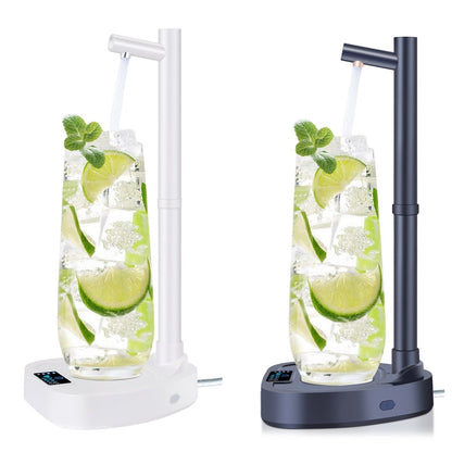 Automatic Water Dispenser – Rechargeable with Stand & Extended Tube for Bottles - Slushin_Dept