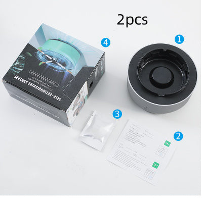 Smart Air Purifier Ashtray – Smoke Without the Smell