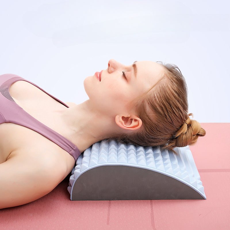 Back Stretcher Pillow – Neck & Lumbar Support for Pain Relief & Relaxation - Slushin_Dept