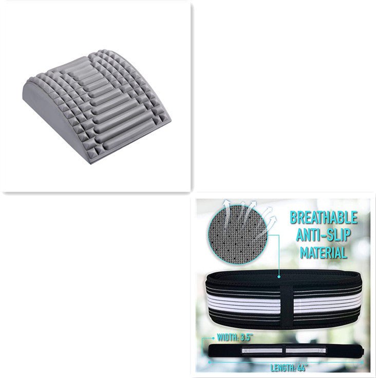 Back Stretcher Pillow – Neck & Lumbar Support for Pain Relief & Relaxation - Slushin_Dept