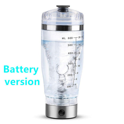Electric Protein Shaker – USB Rechargeable Mixer for Milk, Coffee & Sports Drinks