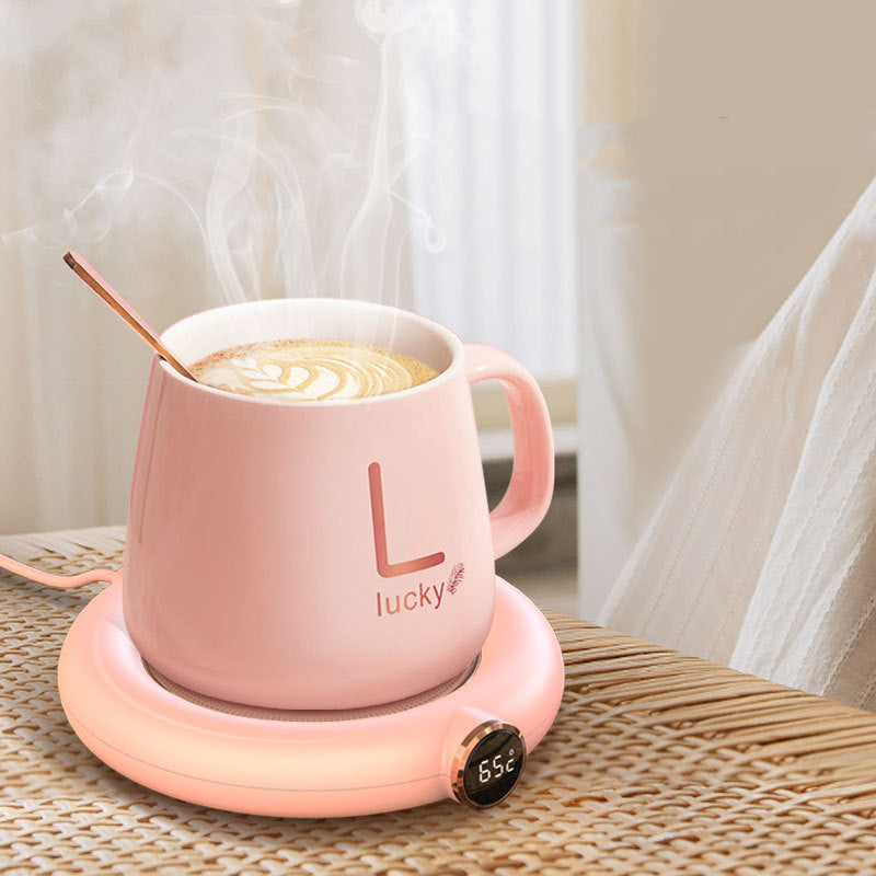 Smart Mug Warmer – Constant Temp Heating Pad for Coffee & Tea