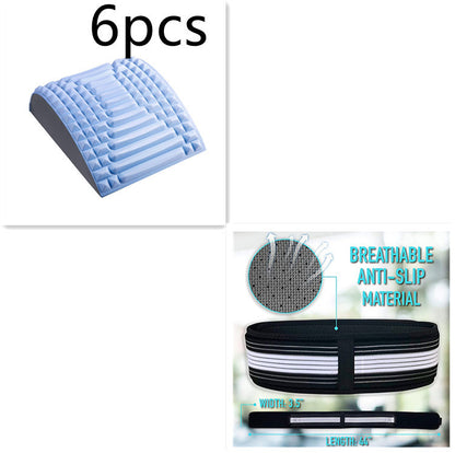 Back Stretcher Pillow – Neck & Lumbar Support for Pain Relief & Relaxation