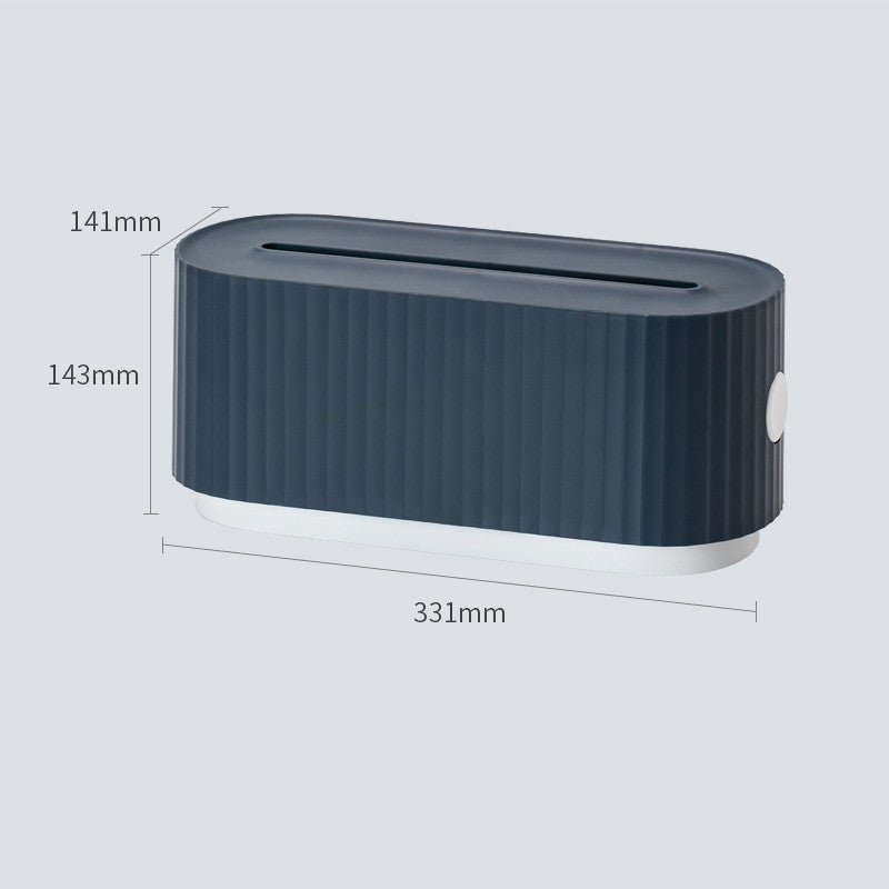 Cable Management Box – Dustproof Power Strip & Charger Organizer - Slushin_Dept