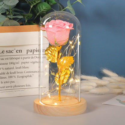 Eternal LED Rose in Glass – Romantic Valentine’s & Wedding Gift