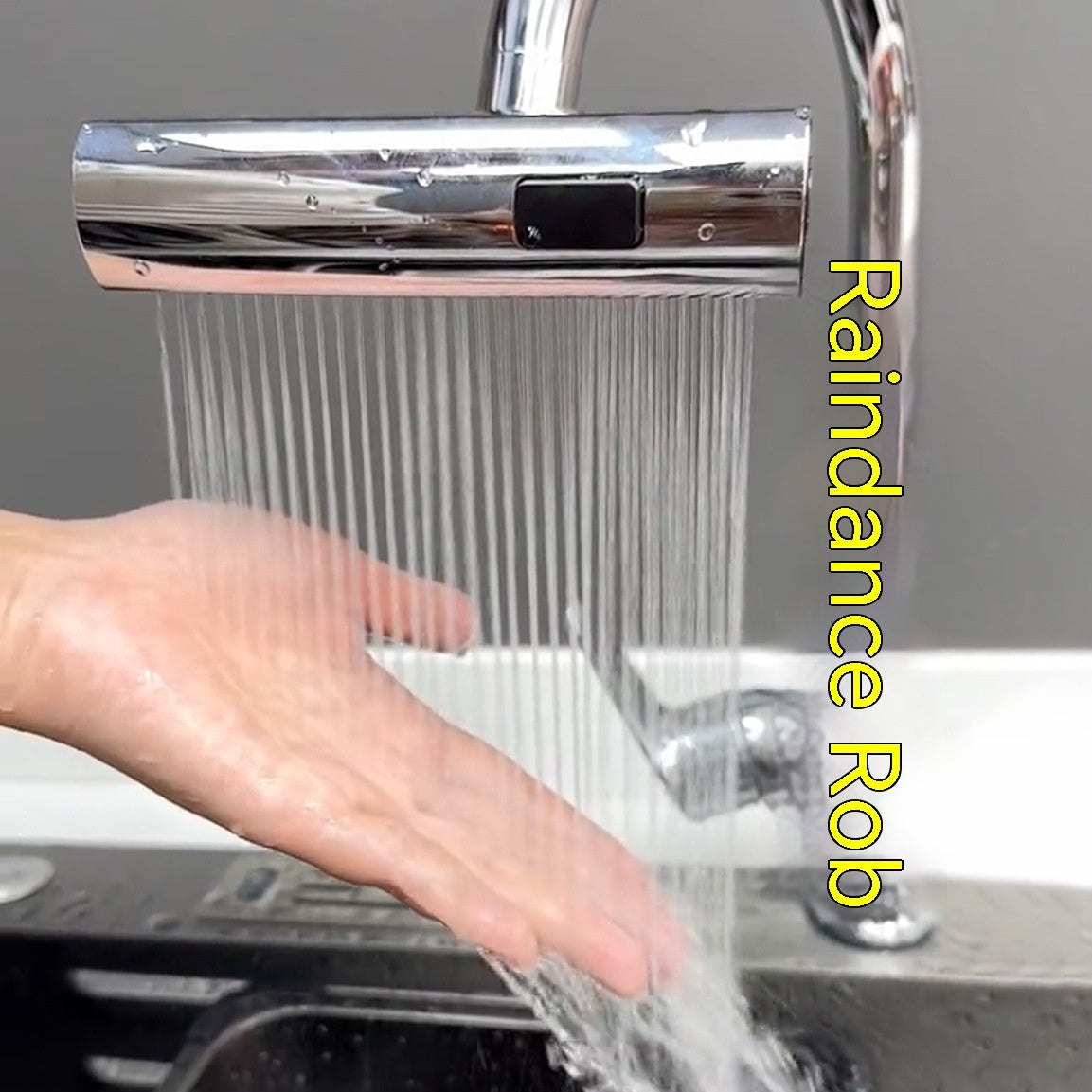 360° Rotating Faucet Nozzle – Splash-Proof Waterfall Bubbler for Sinks