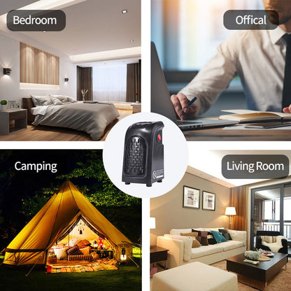 Mini Ceramic Air Heater – Portable Electric Fan Heater for Home & Office