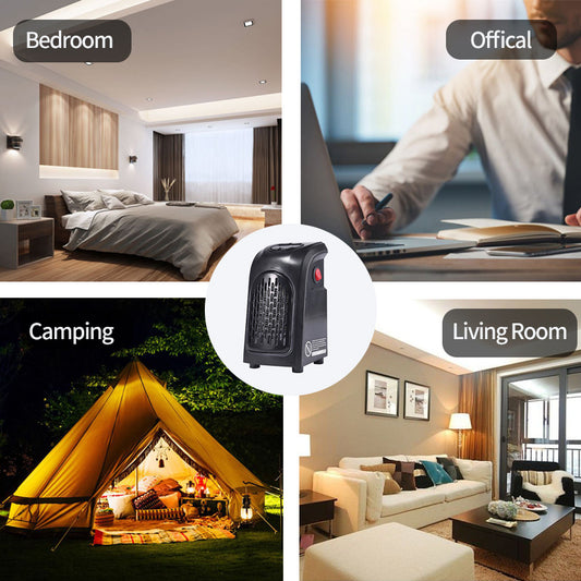 Mini Ceramic Air Heater – Portable Electric Fan Heater for Home & Office