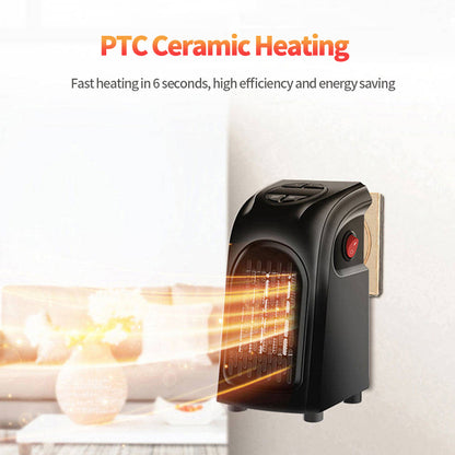 Mini Ceramic Air Heater – Portable Electric Fan Heater for Home & Office
