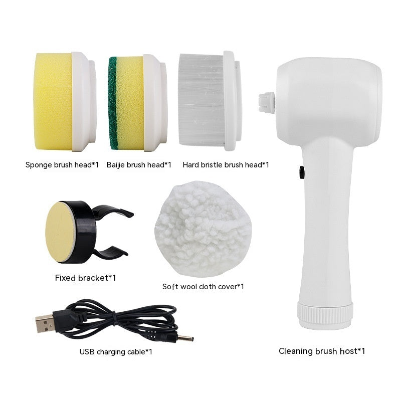 4-in-1 Cordless Power Scrubber – Deep Clean Without the Effort