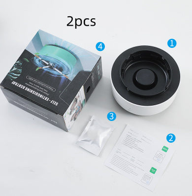 Smart Air Purifier Ashtray – Smoke Without the Smell
