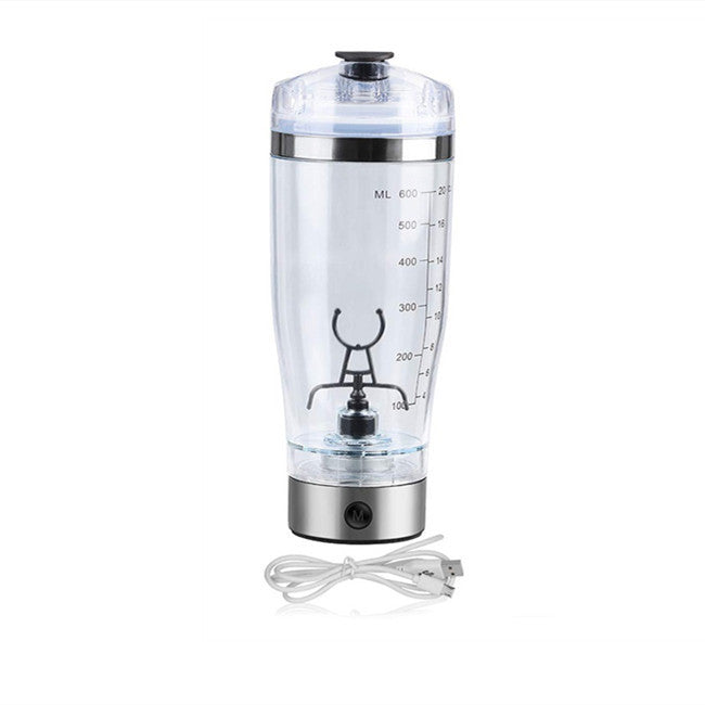 Electric Protein Shaker – USB Rechargeable Mixer for Milk, Coffee & Sports Drinks
