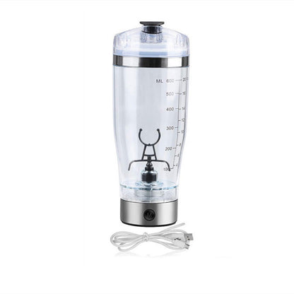Electric Protein Shaker – USB Rechargeable Mixer for Milk, Coffee & Sports Drinks