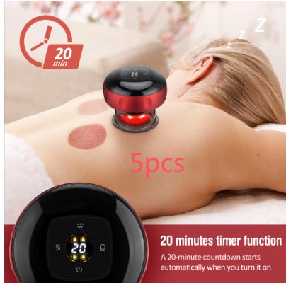 Electric Vacuum Cupping Massager – Anti - Cellulite Therapy & Fat Burning - Slushin_Dept