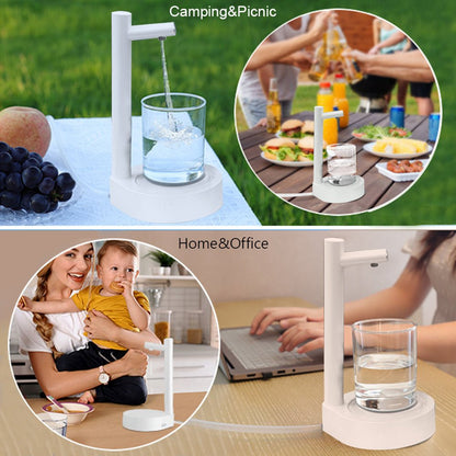 Electric Water Dispenser – Rechargeable Desktop Pump for Gallon Bottles - Slushin_Dept