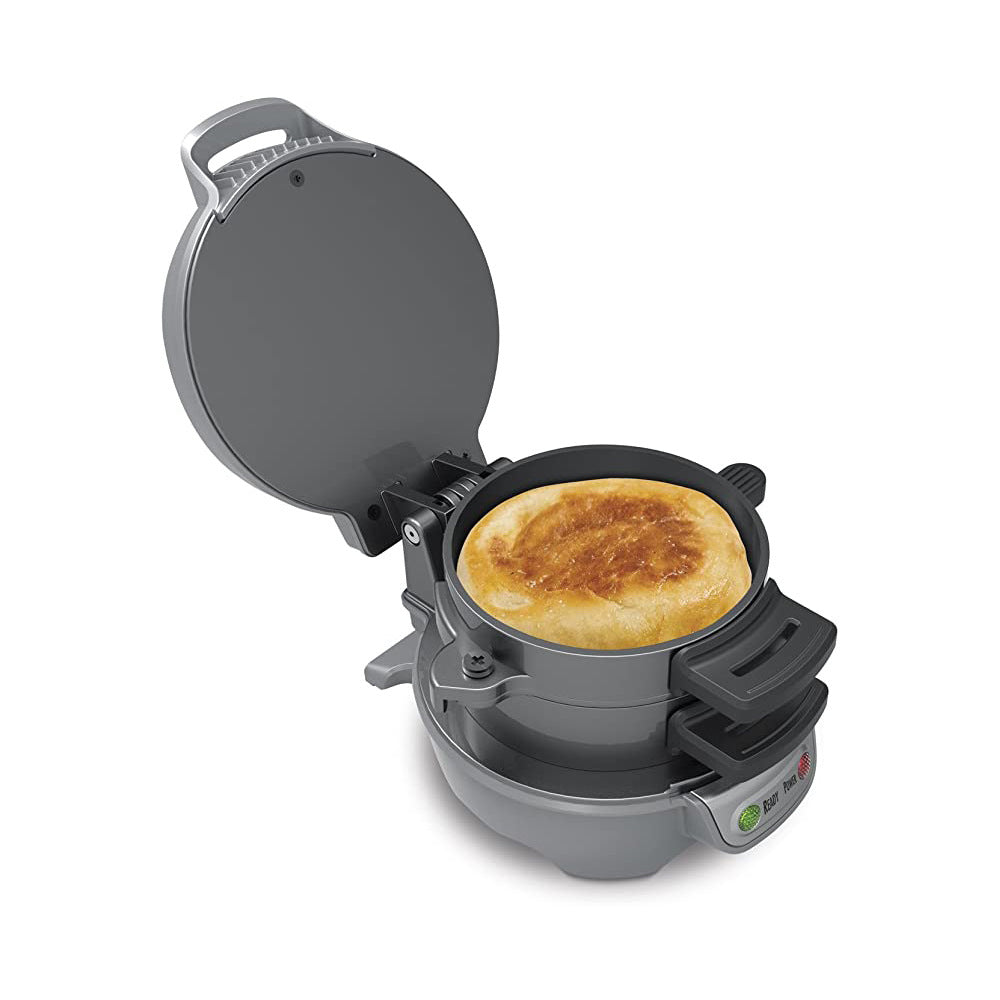 3-in-1 Breakfast Sandwich Maker – Burger, Egg & Waffle Machine
