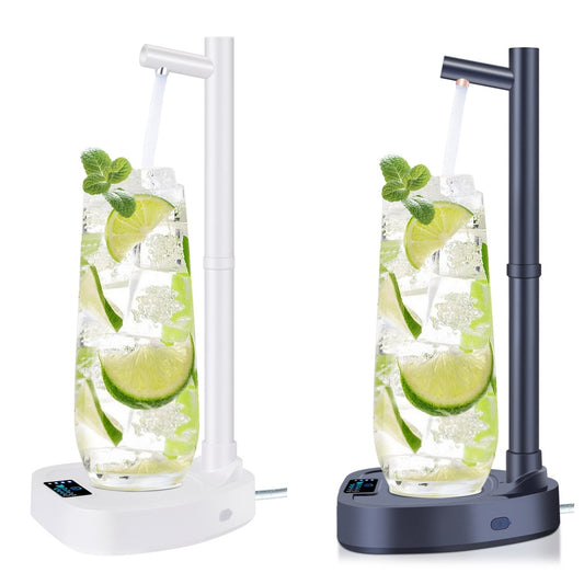 Automatic Water Dispenser – Rechargeable with Stand & Extended Tube for Bottles