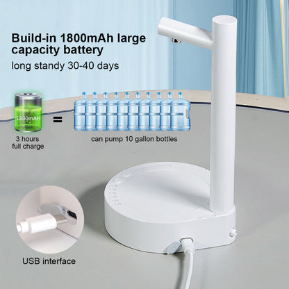 Electric Water Dispenser – Rechargeable Desktop Pump for Gallon Bottles