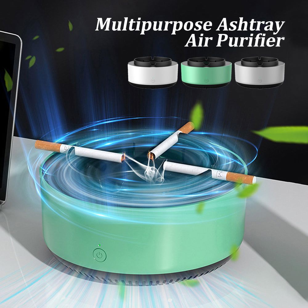 Smart Air Purifier Ashtray – Smoke Without the Smell