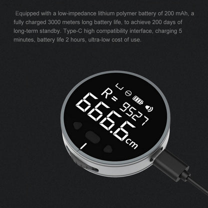 Smart Digital Measuring Tape – High Precision LCD Distance Ruler Tool