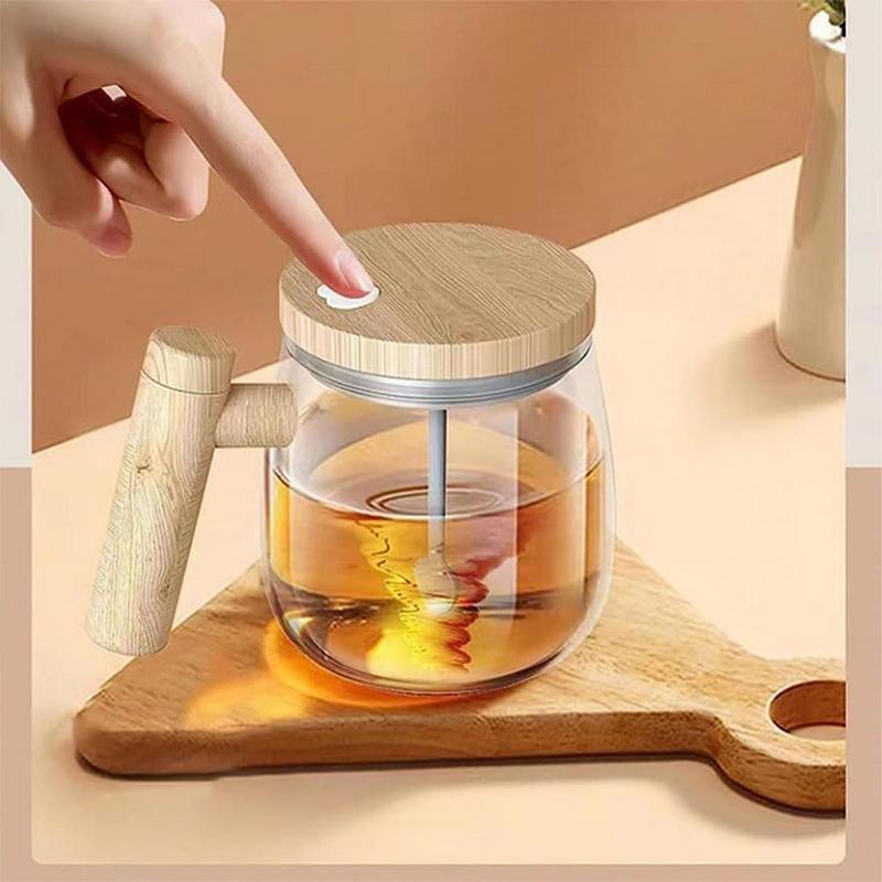 400ml Self-Stirring Mug – High-Speed Electric Mixer for Coffee, Shakes & More