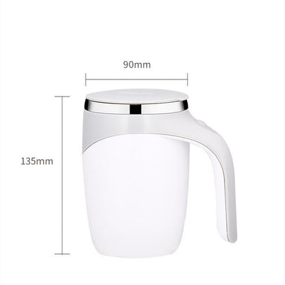 Automatic Magnetic Stirring Cup – Rechargeable Electric Mixer for Coffee, Milk & More - Slushin_Dept