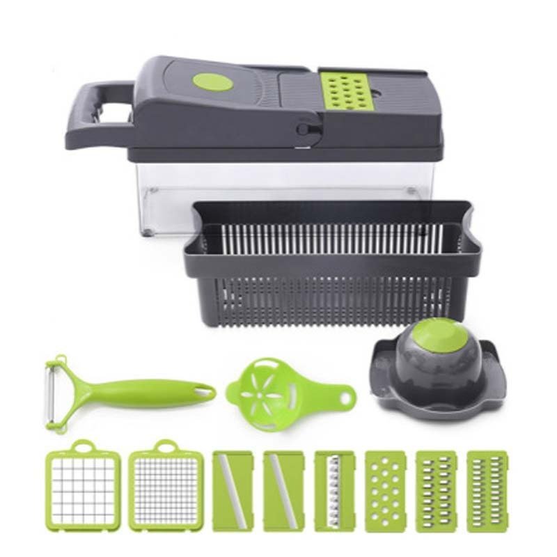Manual Veggie Silk Cutter – Quick Shredder for Vegetables & Garnishes - Slushin_Dept