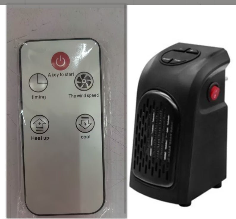Mini Ceramic Air Heater – Portable Electric Fan Heater for Home & Office - Slushin_Dept
