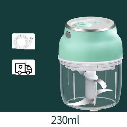 Mini Electric Food Chopper – USB Grinder for Garlic, Veggies & More - Slushin_Dept