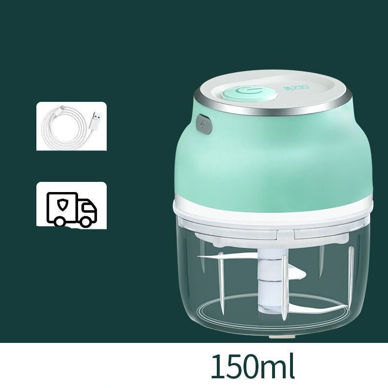 Mini Electric Food Chopper – USB Grinder for Garlic, Veggies & More - Slushin_Dept