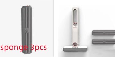 Mini Squeeze Mop – Portable Sponge Cleaner for Floors, Glass & Desktops - Slushin_Dept