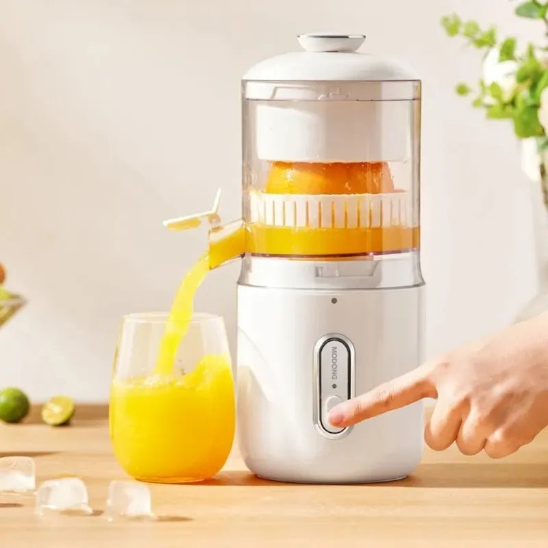 Portable Rechargeable Juicer – USB Steel Citrus Press for Fresh Juice Anywhere - Slushin_Dept