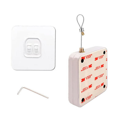 Punch - Free Automatic Door Closer – Soft Close for Glass & Sliding Doors (500–1000g Tension) - Slushin_Dept