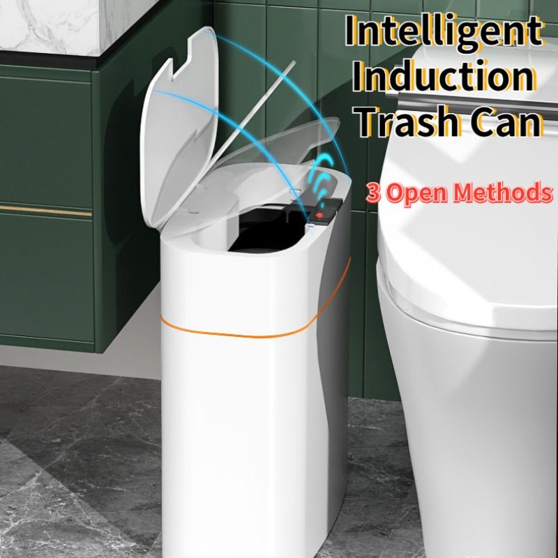 Smart Induction Trash Can – Automatic Lid for Home, Kitchen & Car - Slushin_Dept