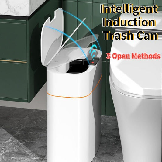 Smart Induction Trash Can – Automatic Lid for Home, Kitchen & Car - Slushin_Dept