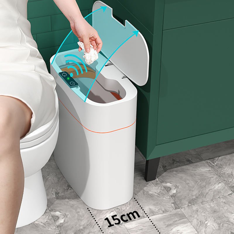 Smart Induction Trash Can – Automatic Lid for Home, Kitchen & Car - Slushin_Dept